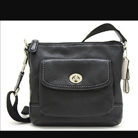 Nwt Authentic Coach Crossbody leather bag - Picture 6 of 8